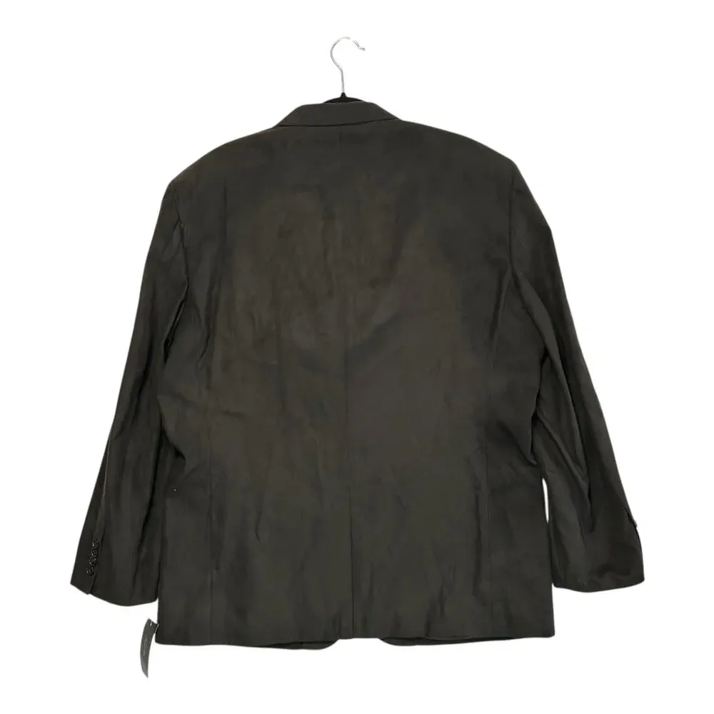 Tasso Elba Microsuede Sport Coat NWT Men's Sz XL Brown Old Money Dark Academia